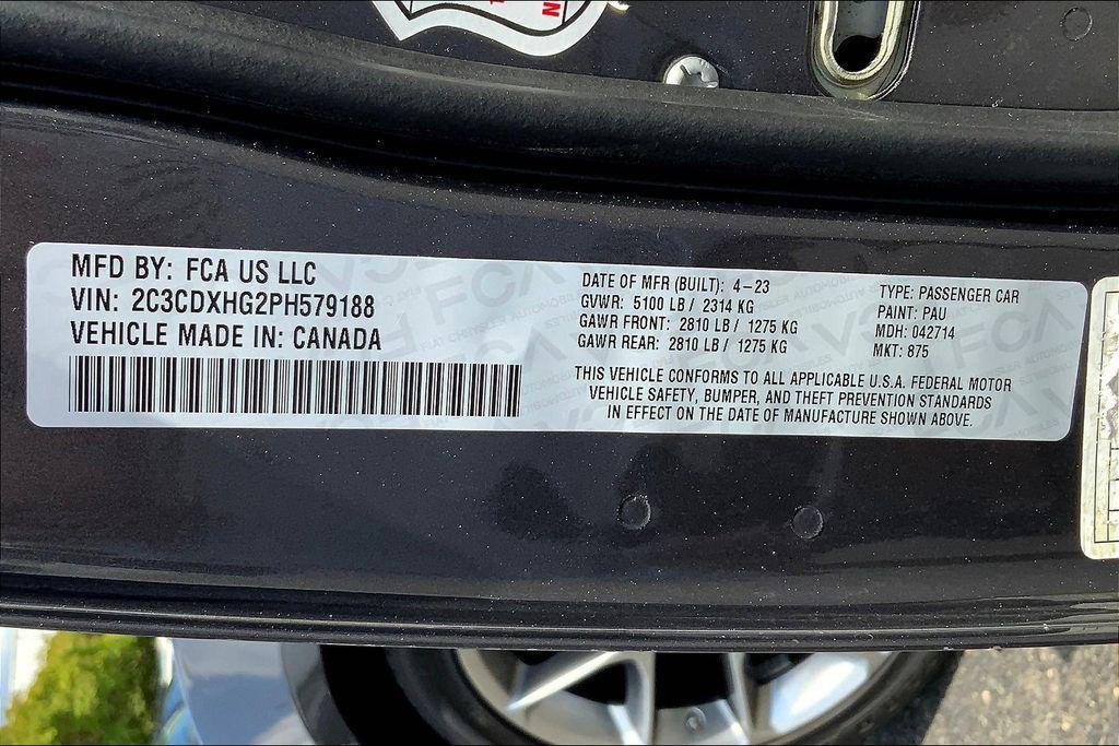 used 2023 Dodge Charger car, priced at $25,062