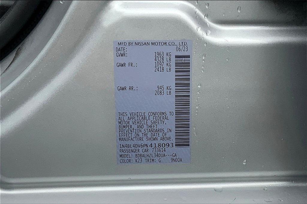 used 2023 Nissan Altima car, priced at $21,500