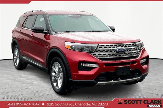 used 2021 Ford Explorer car, priced at $27,500