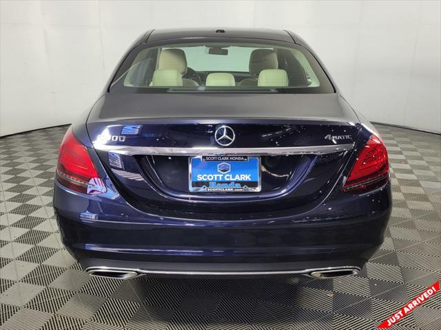 used 2021 Mercedes-Benz C-Class car, priced at $30,990