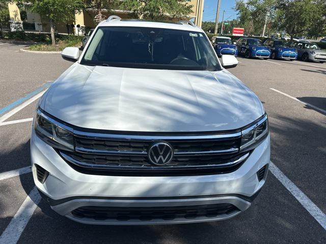 used 2021 Volkswagen Atlas car, priced at $25,000