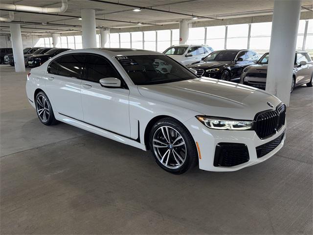 used 2022 BMW 740 car, priced at $54,600