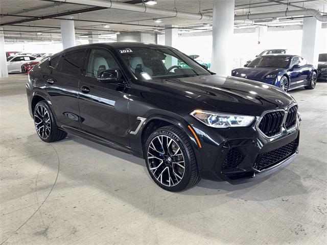 used 2022 BMW X6 M car, priced at $76,400