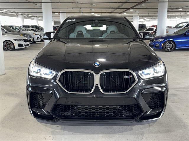 used 2022 BMW X6 M car, priced at $76,400