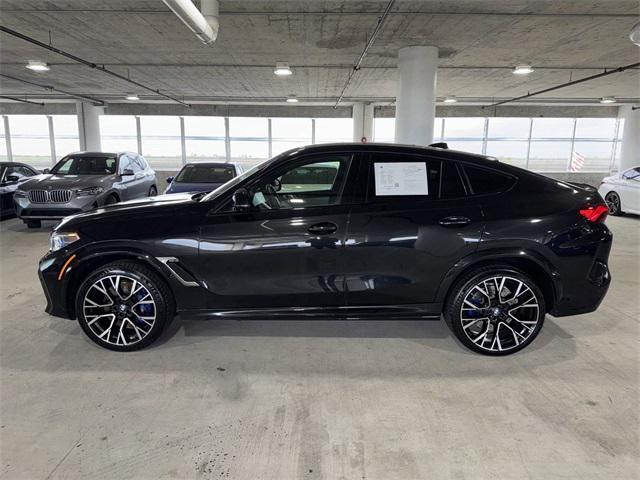 used 2022 BMW X6 M car, priced at $76,400