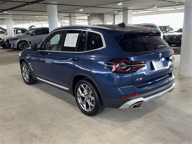 used 2022 BMW X3 car, priced at $34,900