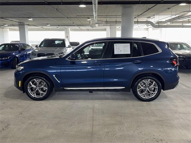 used 2022 BMW X3 car, priced at $34,900