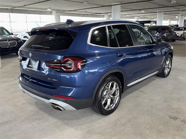 used 2022 BMW X3 car, priced at $34,900