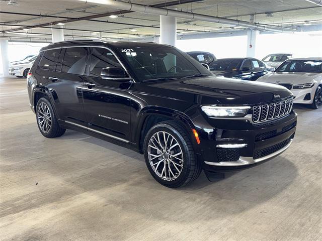 used 2021 Jeep Grand Cherokee L car, priced at $32,553