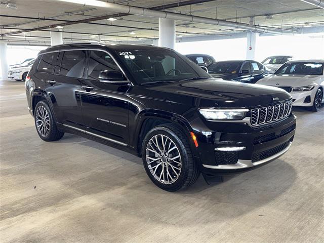 used 2021 Jeep Grand Cherokee L car, priced at $32,553