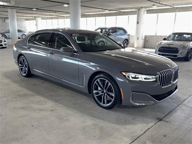 used 2022 BMW 750 car, priced at $47,900