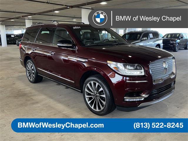 used 2021 Lincoln Navigator car, priced at $50,500