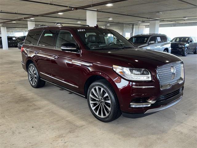 used 2021 Lincoln Navigator car, priced at $50,500