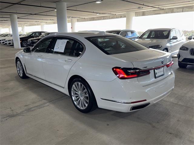 used 2022 BMW 740 car, priced at $50,000