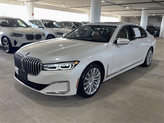 used 2022 BMW 740 car, priced at $50,000