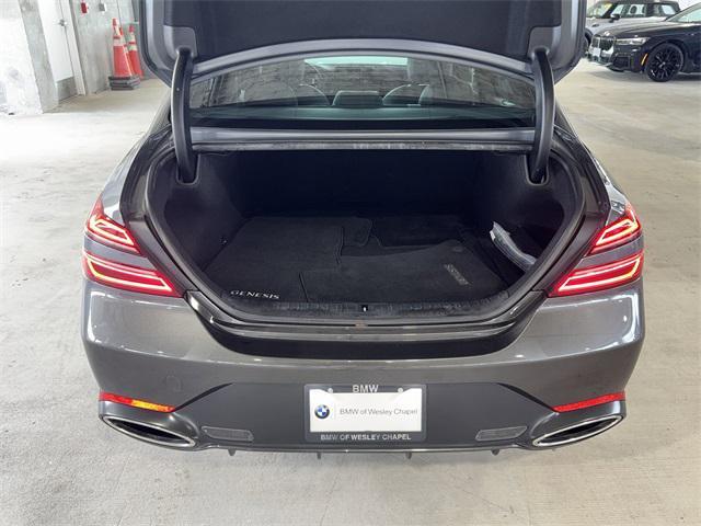 used 2023 Genesis G70 car, priced at $36,000