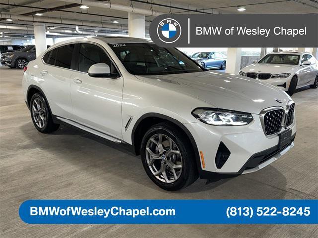 used 2022 BMW X4 car, priced at $40,200