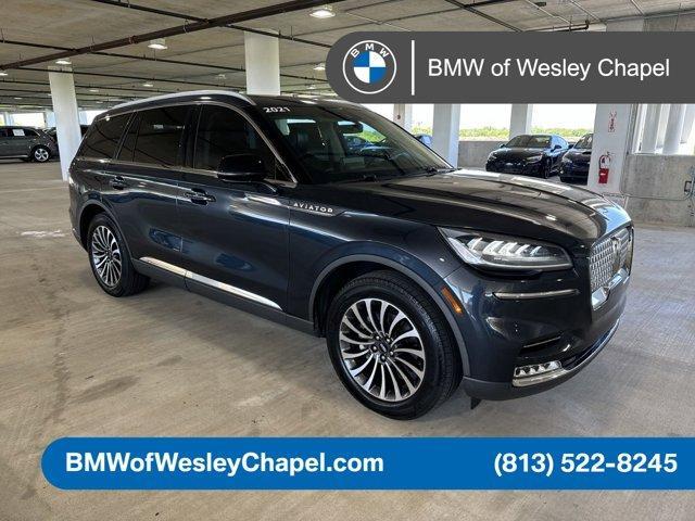 used 2021 Lincoln Aviator car, priced at $39,000