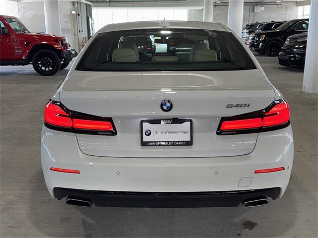 used 2022 BMW 540 car, priced at $48,800