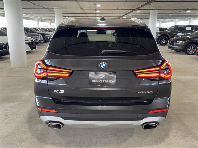 used 2022 BMW X3 car, priced at $34,900