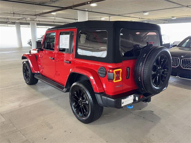 used 2022 Jeep Wrangler Unlimited 4xe car, priced at $31,400