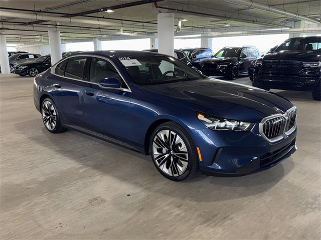 used 2024 BMW 530 car, priced at $47,300