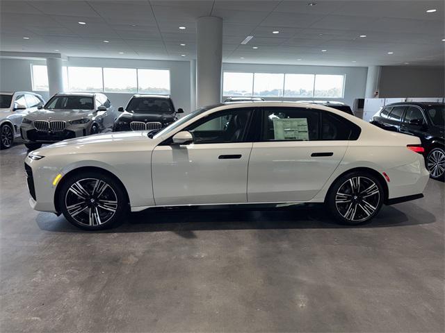 new 2025 BMW 740 car, priced at $105,985