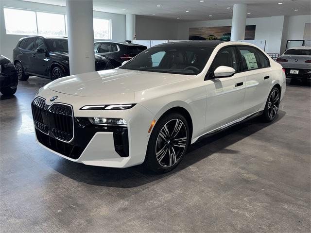new 2025 BMW 740 car, priced at $105,985