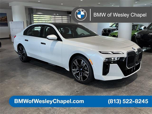new 2025 BMW 740 car, priced at $105,985