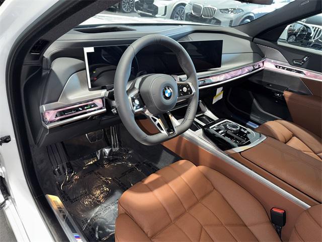 new 2025 BMW 740 car, priced at $105,985