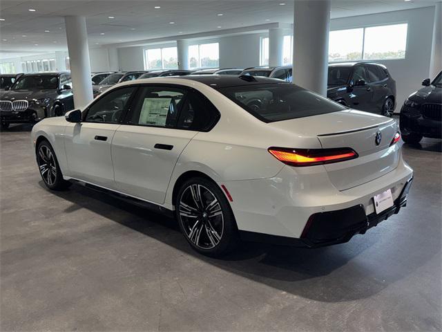 new 2025 BMW 740 car, priced at $105,985