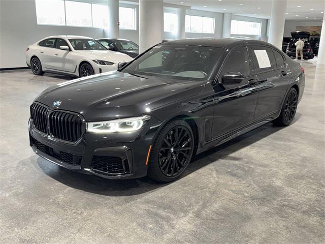 used 2022 BMW 740 car, priced at $46,600