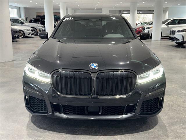 used 2022 BMW 740 car, priced at $46,600