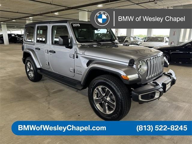 used 2019 Jeep Wrangler Unlimited car, priced at $33,689