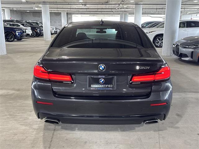 used 2023 BMW 530 car, priced at $37,235