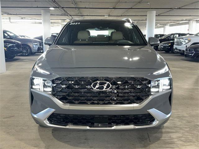 used 2021 Hyundai Santa Fe car, priced at $27,300