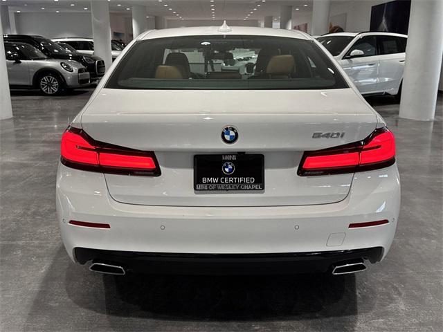 used 2022 BMW 540 car, priced at $44,900