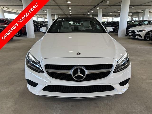 used 2023 Mercedes-Benz C-Class car, priced at $42,800
