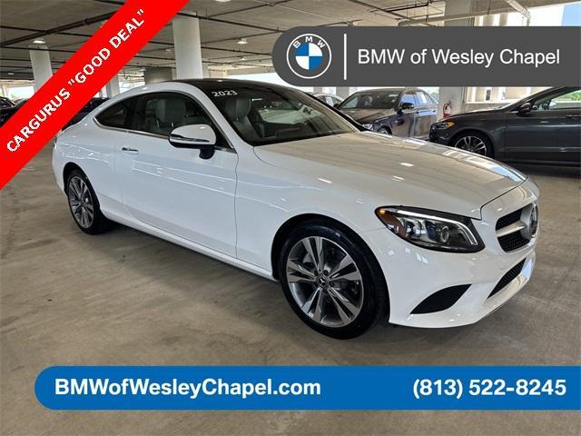 used 2023 Mercedes-Benz C-Class car, priced at $43,200