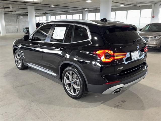 used 2022 BMW X3 car, priced at $34,200