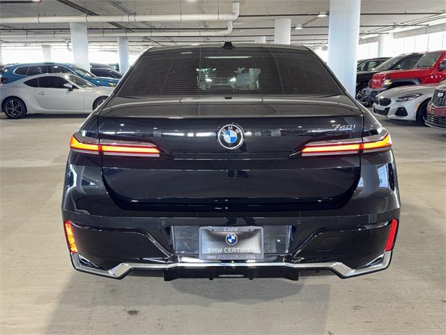 used 2025 BMW 740 car, priced at $85,239