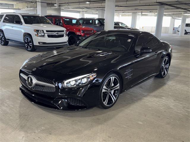 used 2018 Mercedes-Benz SL 450 car, priced at $44,000