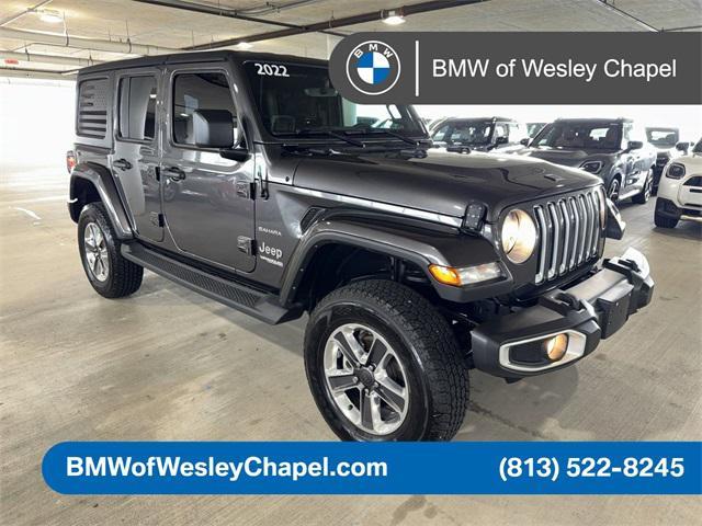 used 2022 Jeep Wrangler Unlimited car, priced at $39,700