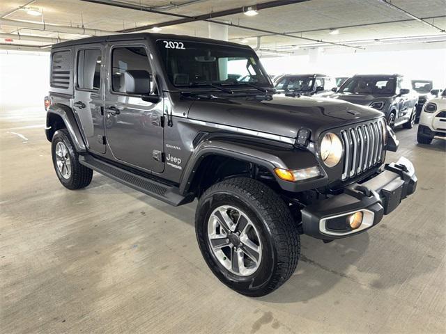 used 2022 Jeep Wrangler Unlimited car, priced at $39,300