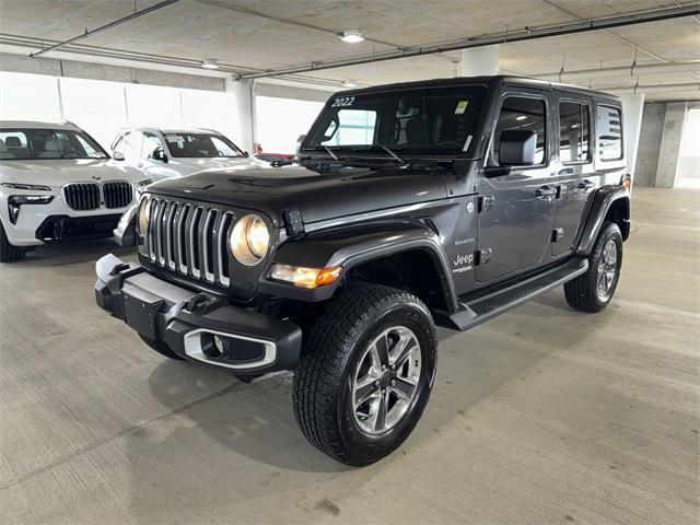 used 2022 Jeep Wrangler Unlimited car, priced at $39,300