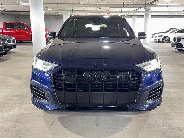 used 2021 Audi Q7 car, priced at $33,900
