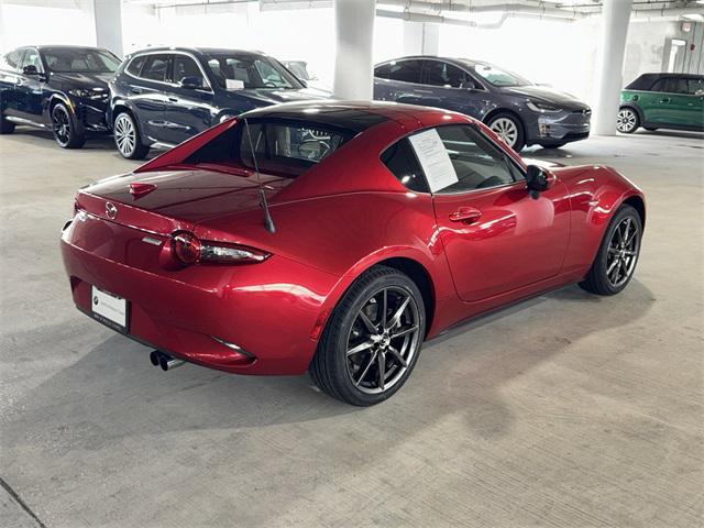 used 2017 Mazda MX-5 Miata RF car, priced at $22,620