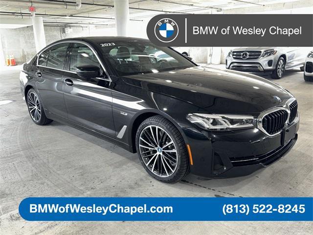 used 2023 BMW 530e car, priced at $35,732