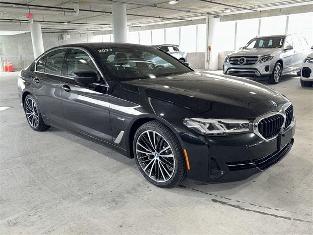 used 2023 BMW 530e car, priced at $35,400