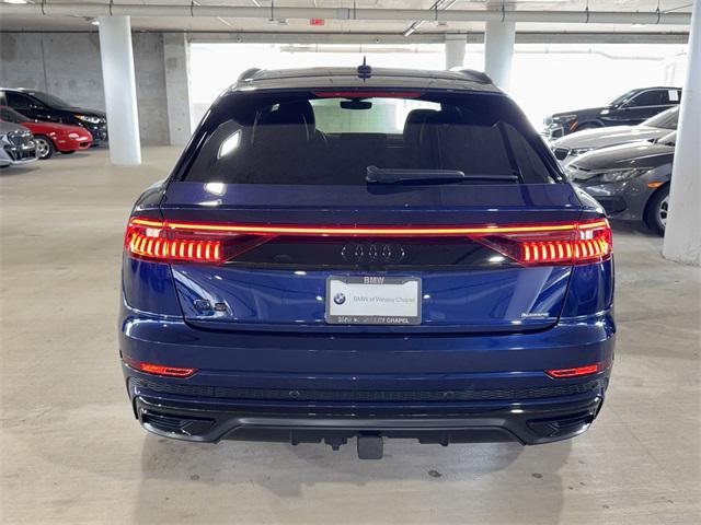 used 2021 Audi Q8 car, priced at $40,600